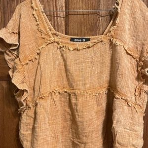 Blue B Xl Crop top